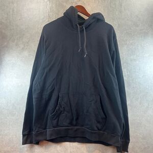 Old-navy Men's Black and Navy Hoodie